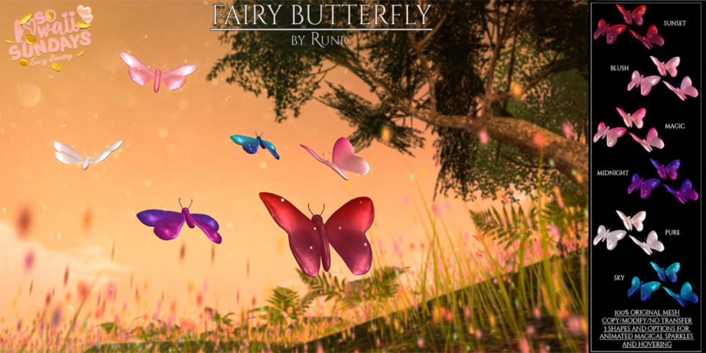 Fairy Butterfly Decor	&lt;a href=&quot;http://maps.secondlife.com/secondlife/BREATHE/204/173/2003&quot;&gt;Teleport&lt;/a&gt;