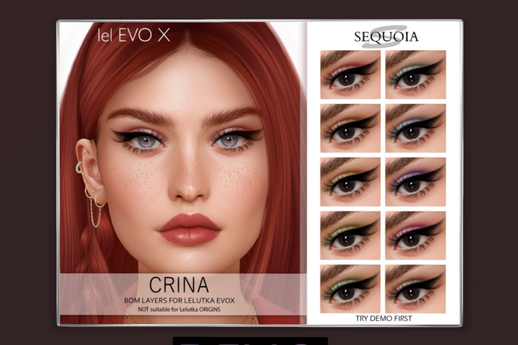 Crina Eyeshadow - Evo X, L$200