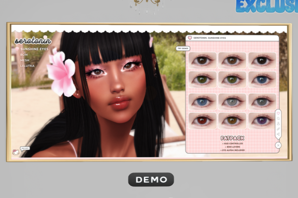 Sunshine Eyes - BOM/Lelutka, L$249