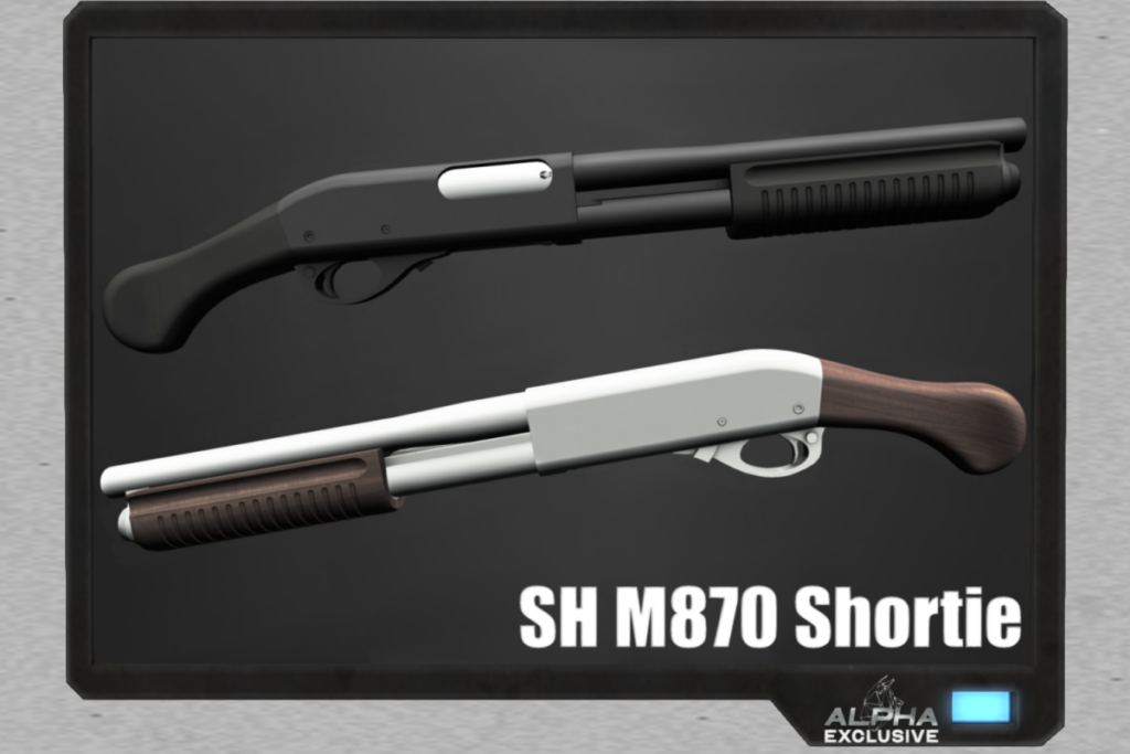 SH M870 Shortie Shotgun Props &amp; Color Appliers, L$50-L$500 each