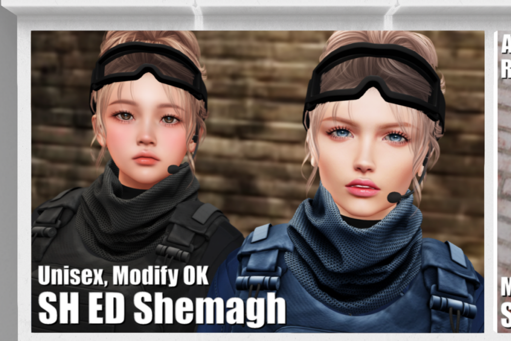 SH ED Shemagh, L$240 each/L$1800 FP