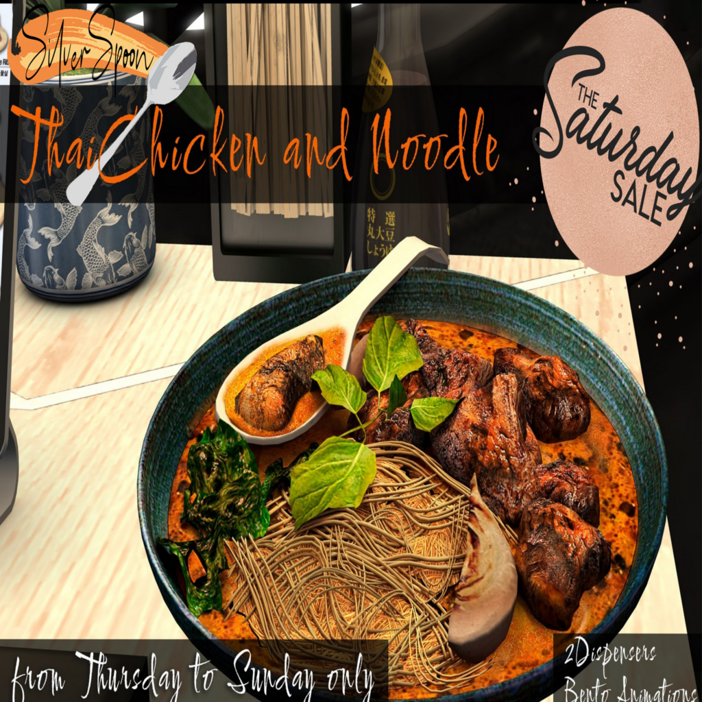The Chicken And Noodle Decor	&lt;a href=&quot;http://maps.secondlife.com/secondlife/Highlife%20V/55/38/2497&quot;&gt;Teleport&lt;/a&gt;