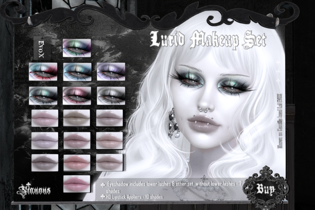 Lurid Makeup Set - EvoX, L$495
