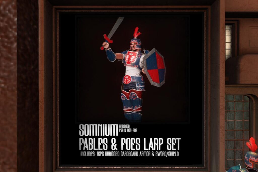 Fables &amp; Foes Larp Set, L$499 each/L$2500 FP