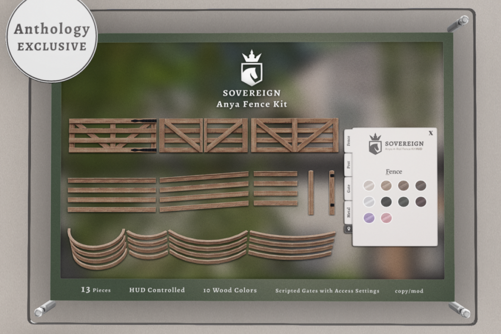 Anya Fence Kit, L$750