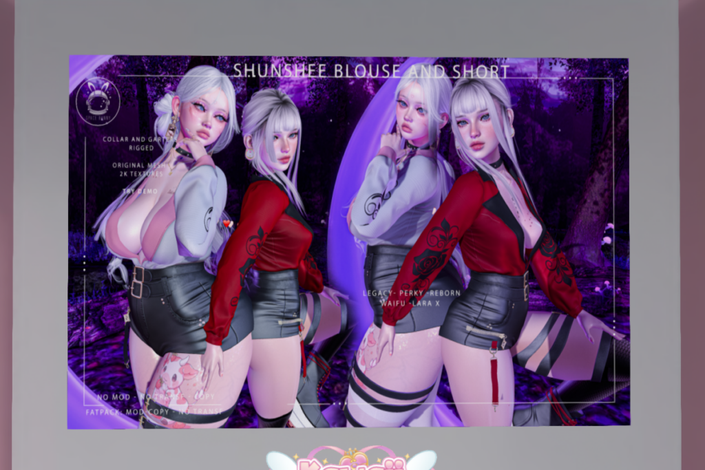 Shunshee Set - Legacy/MaitreyaX/Reborn, L$250 each/L$1250 FP