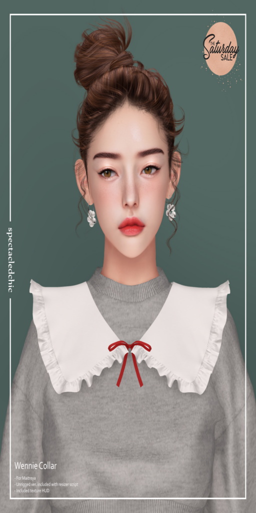 Wennie Collar - Maitreya/unrigged	&lt;a href=&quot;http://maps.secondlife.com/secondlife/The%20Sign%20III/188/152/22&quot;&gt;Teleport&lt;/a&gt;