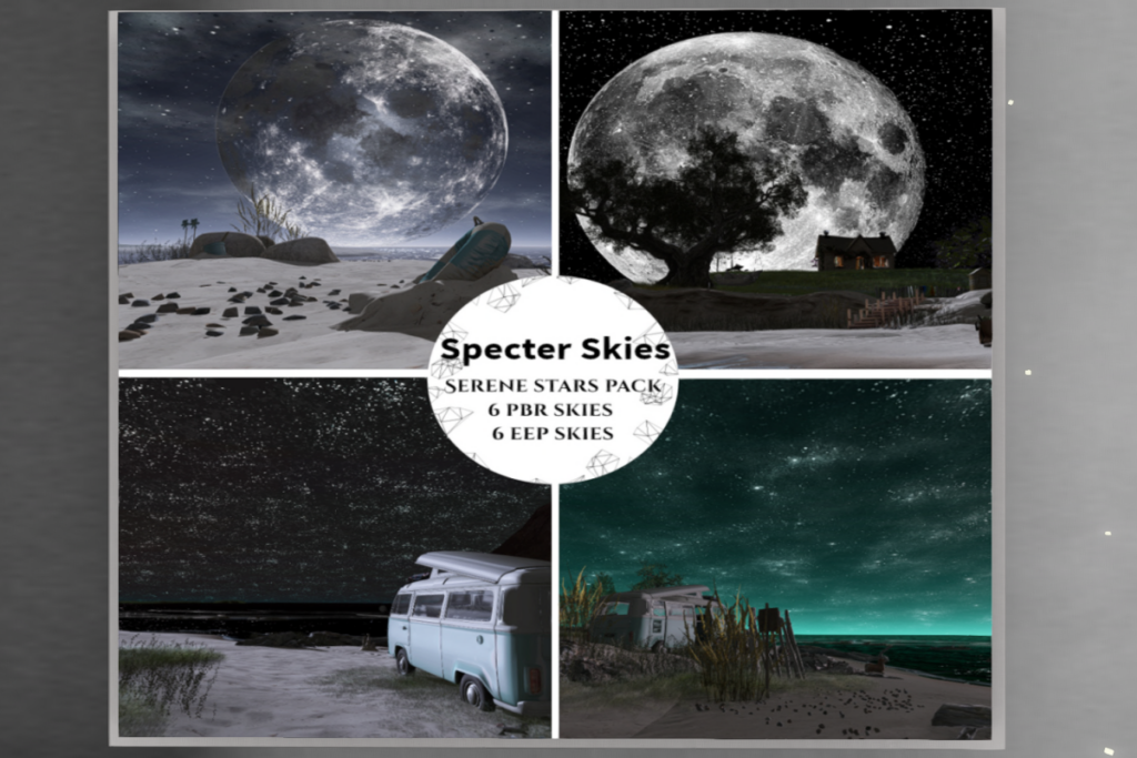 Serene Stars PBR EEP Skies, L$295