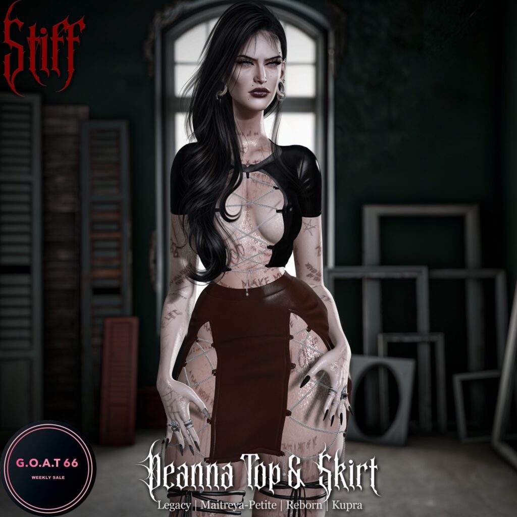 Deanna Top and Skirt - Inithium/Legacy/Maitreya/Reborn/+mods