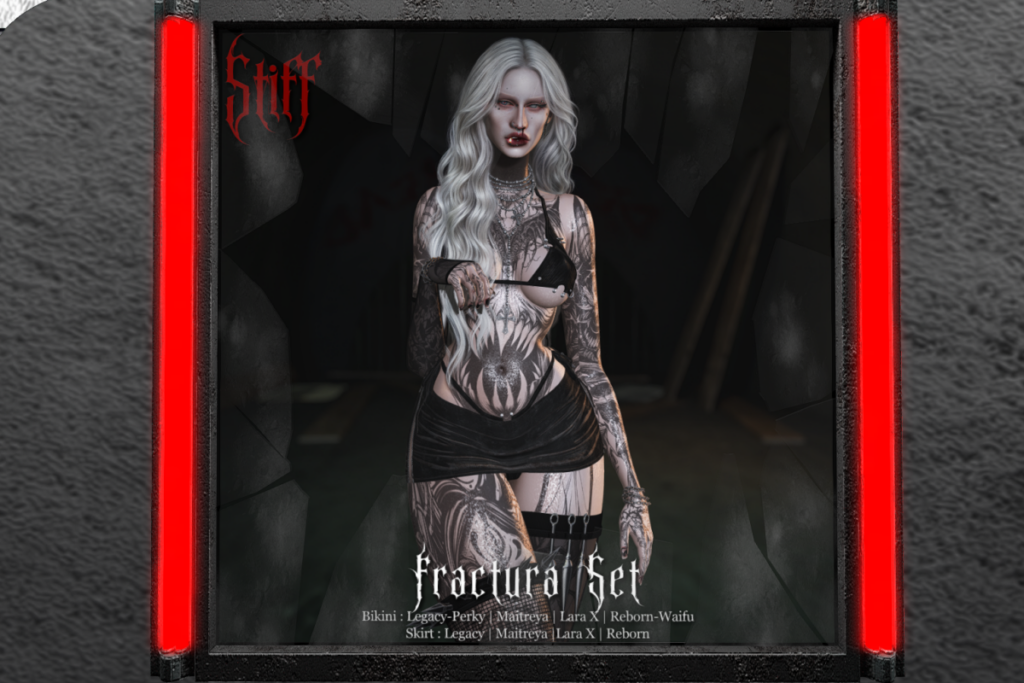 Fractura Bikini &amp; Skirt - Legacy/MaitreyaX/Reborn/+mods, L$250 each/L$1300 each FP