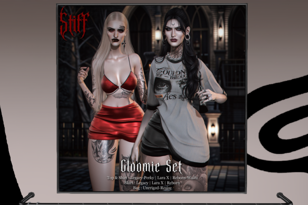 Gloomy Set - Legacy/MaitreyaX/Reborn/+mods, L$250 each/L$1300 each FP