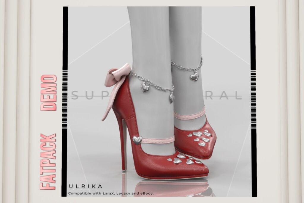 Ulrika Heels - Legacy/MaitreyaX/Reborn, L$188 each/L$1288 FP