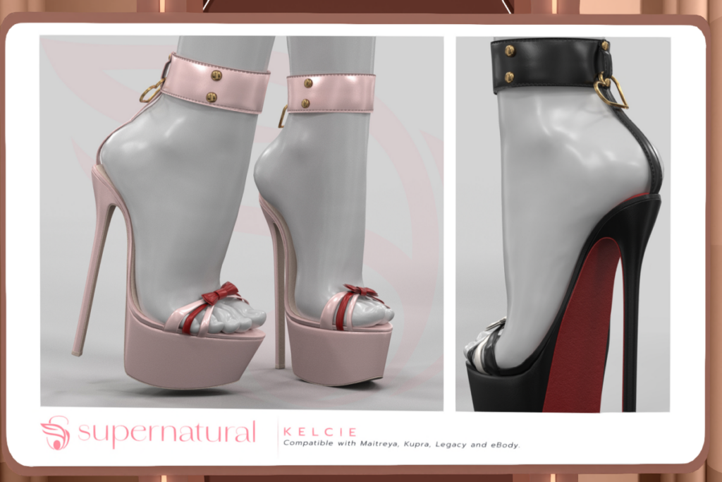 Kelcie Heels - Inithium/Legacy/Maitreya/Reborn, L$488