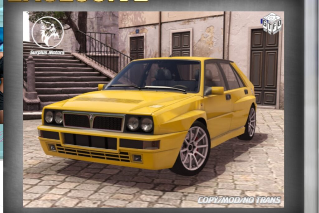 Integro 7.0 Driveable Car, L$795