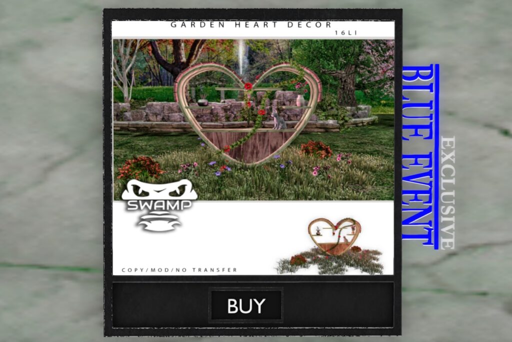Garden Heart Decor, L$144