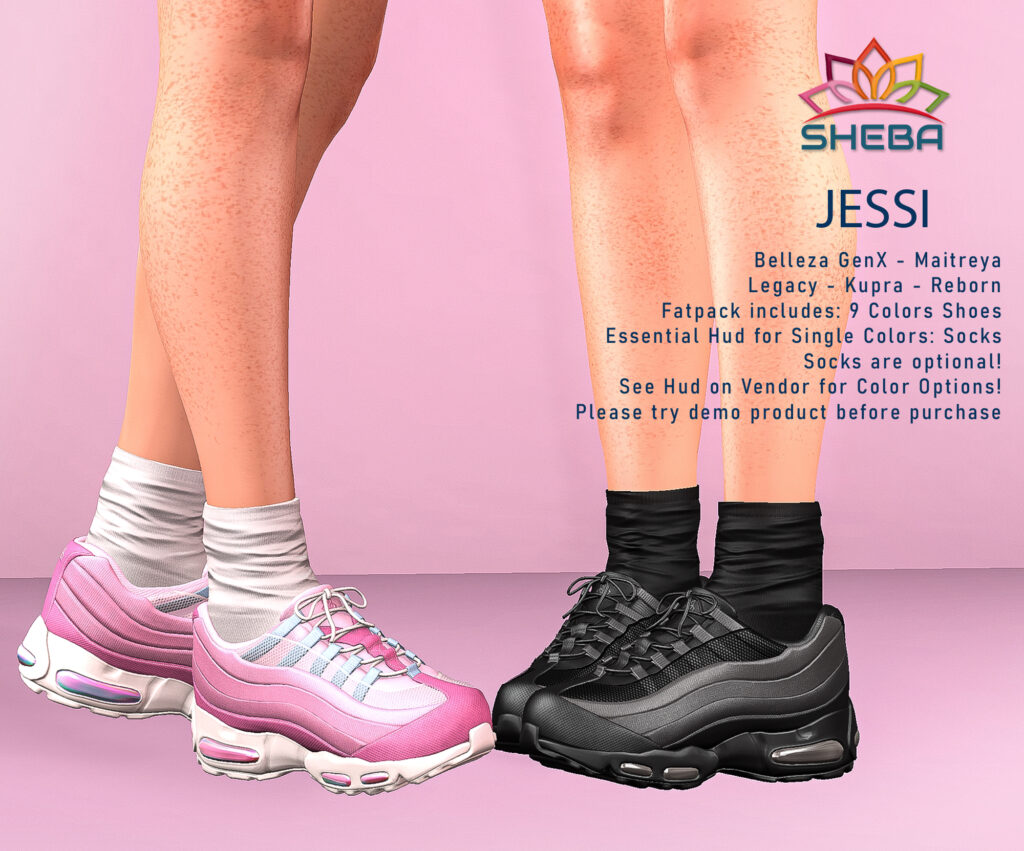 Jessi Sneakers - GenX/Inithium/Legacy/Maitreya/Reborn