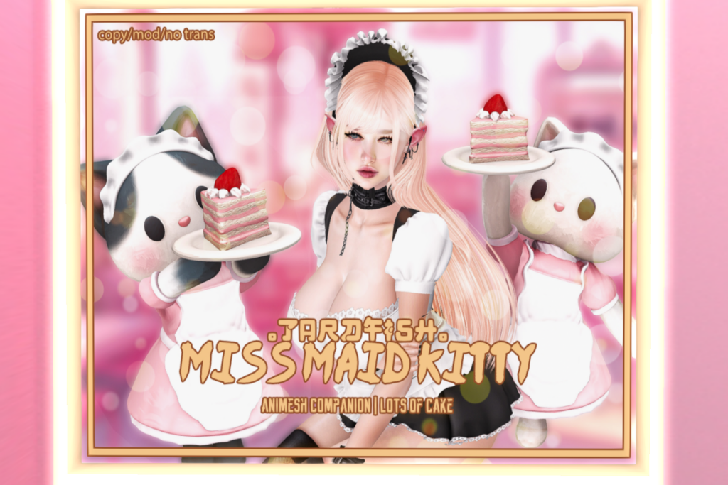 Miss Kitty Maid Animesh Companion, L$199