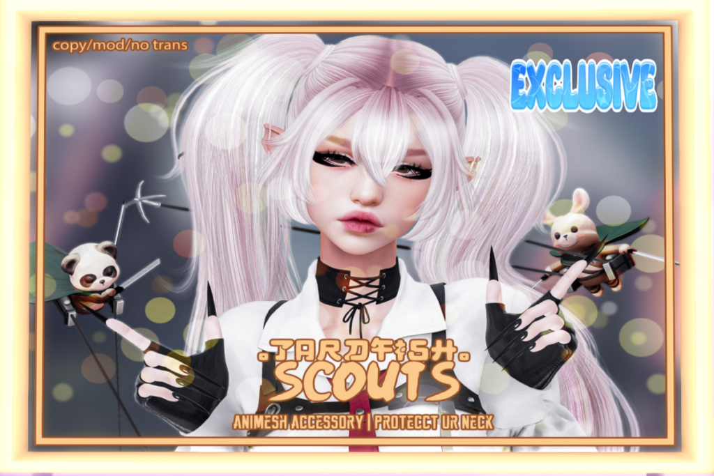 Scouts Animesh Accessory, L$199 each
