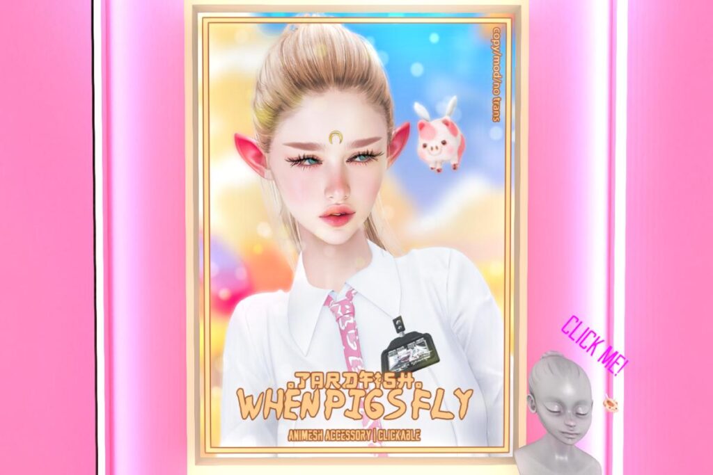 When Pigs Fly Animesh Accessory, L$199 each/L$749 FP