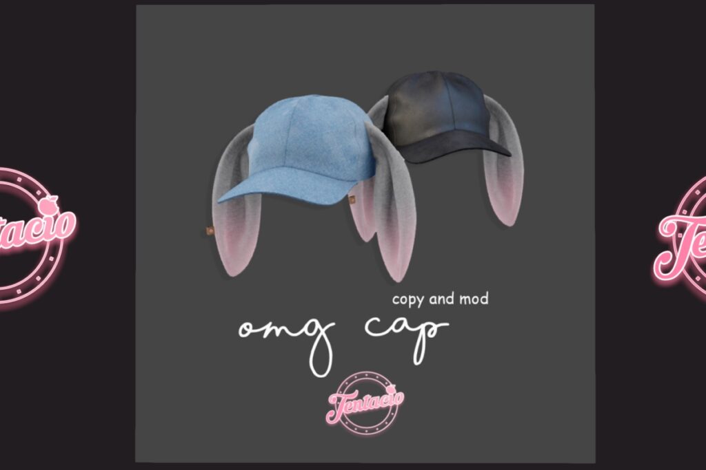 OMG Cap, L$245 each