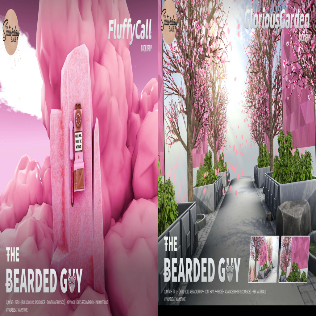 Fluffy Call Backdrop &amp; Glorious Garden Backdrop	&lt;a href=&quot;http://maps.secondlife.com/secondlife/Moonwall/169/121/32&quot;&gt;Teleport&lt;/a&gt;