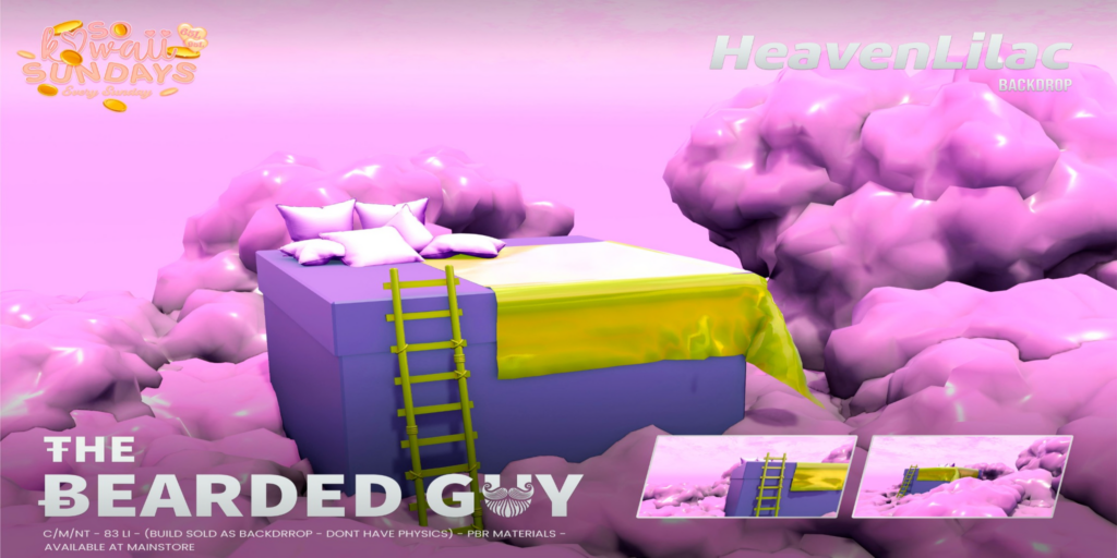Heaven Lilac Backdrop	&lt;a href=&quot;http://maps.secondlife.com/secondlife/Moonwall/169/121/32&quot;&gt;Teleport&lt;/a&gt;