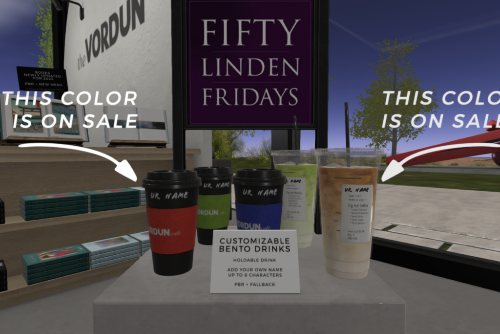 Iced Latte To Go	&lt;a href=&quot;http://maps.secondlife.com/secondlife/Vordun/143/204/31&quot; target=&quot;_blank&quot;&gt;Teleport&lt;/a&gt;