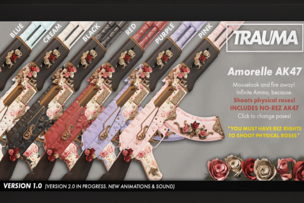 Amorelle AK47, L$550 each