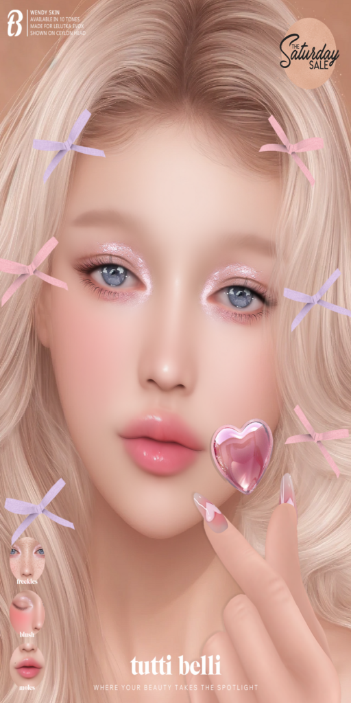 Wendy Skin - EvoX	&lt;a href=&quot;http://maps.secondlife.com/secondlife/Malkine/110/166/293&quot;&gt;Teleport&lt;/a&gt;