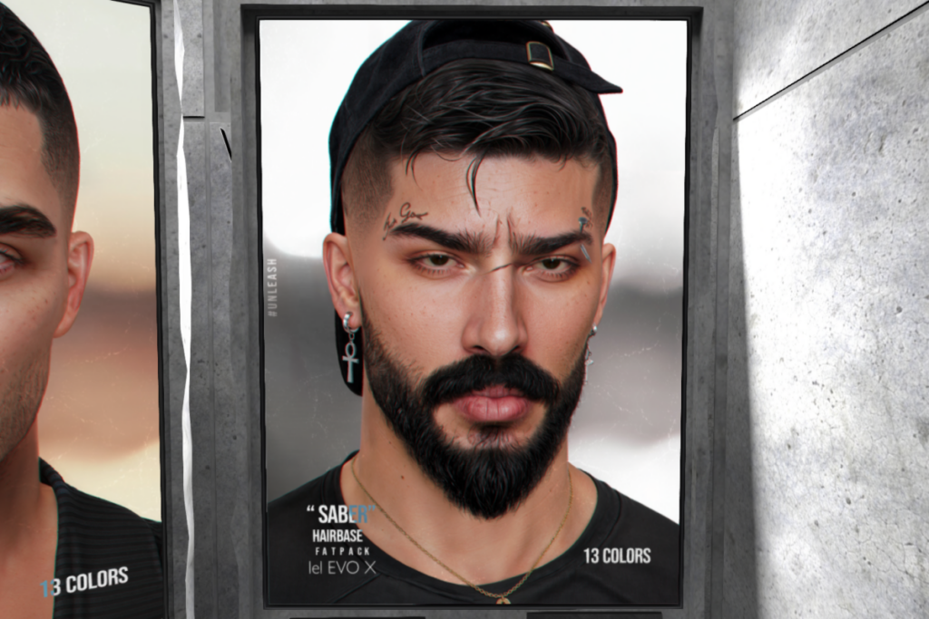 Saber Hairbase - EvoX, L$300