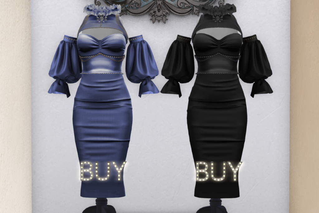 Mademoiselle Ingenue Dress - Legacy/MaitreyaX, L$295 each