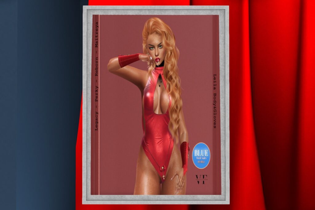 Leila Bodysuit &amp; Gloves - Legacy/Maitreya/Reborn/+mods, L$96 each