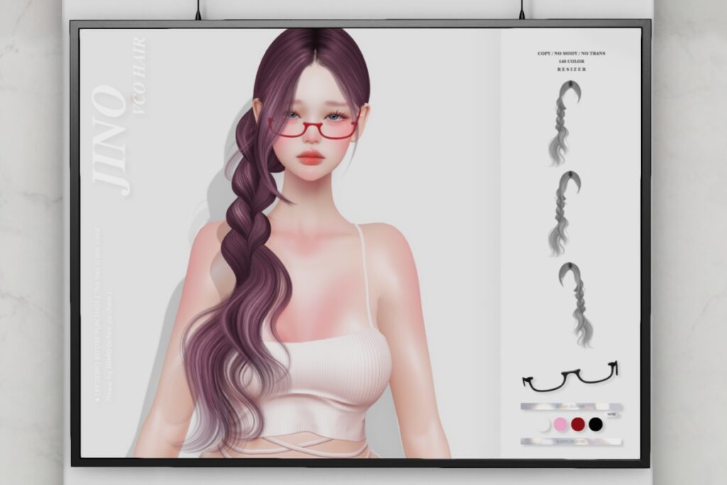 Jino Hairstyle, L$499 FP