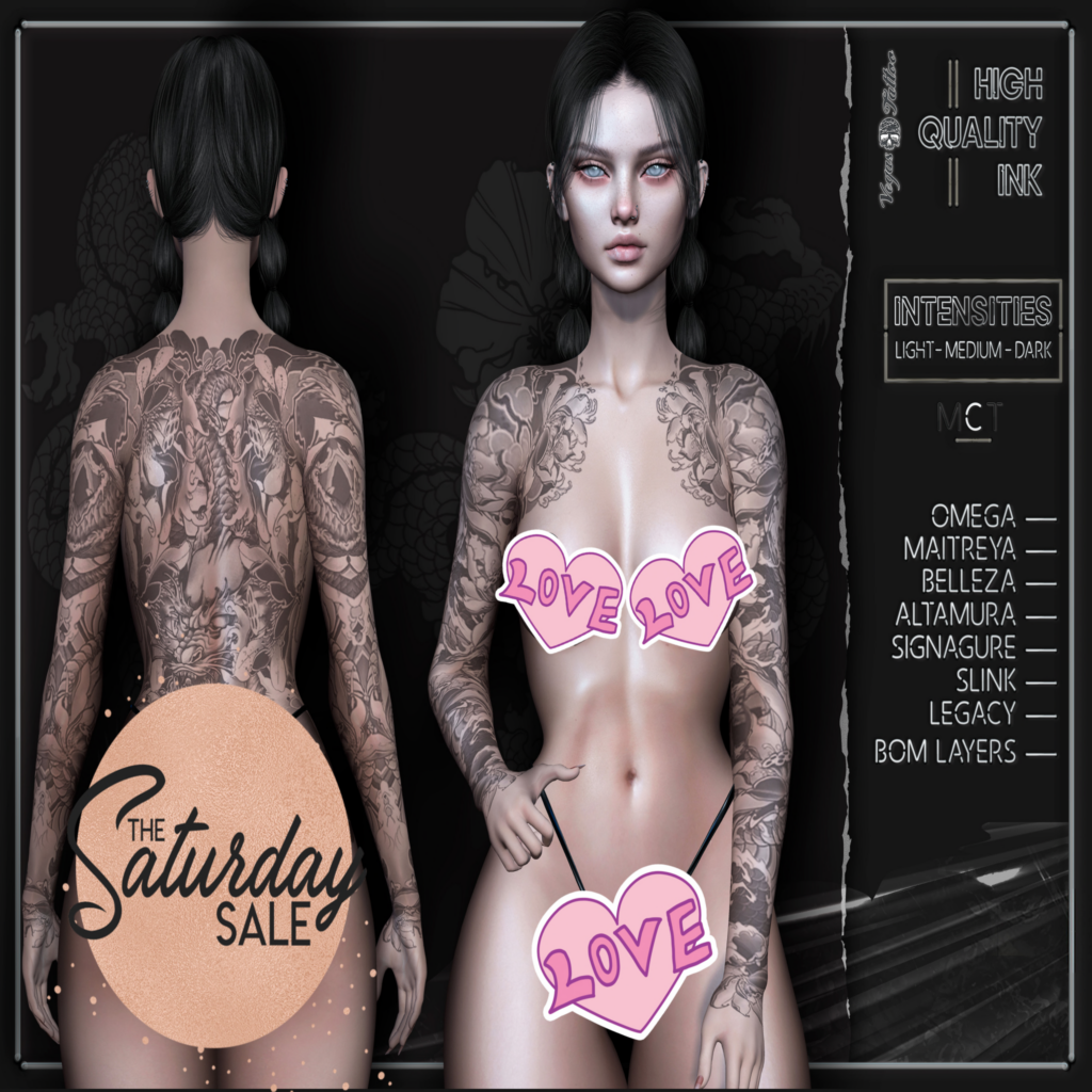 Seiji Tattoo - BOM/Altamura/Belleza/Legacy/Maitreya/Omega/Signature/Slink	&lt;a href=&quot;http://maps.secondlife.com/secondlife/Voodoo/113/133/31&quot;&gt;Teleport&lt;/a&gt;