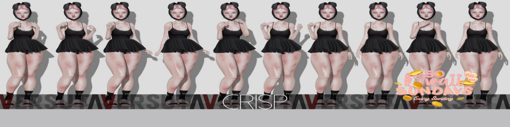 Crisp Poses	&lt;a href=&quot;http://maps.secondlife.com/secondlife/Magical/222/66/777&quot;&gt;Teleport&lt;/a&gt;