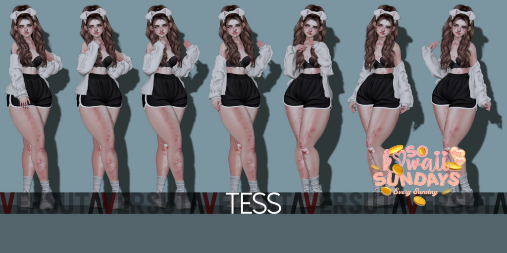 Tess Poses	&lt;a href=&quot;http://maps.secondlife.com/secondlife/Magical/222/66/777&quot;&gt;Teleport&lt;/a&gt;
