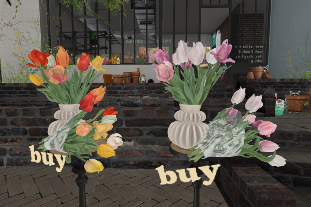 Spring Harvest Tulips	&lt;a href=&quot;http://maps.secondlife.com/secondlife/Pure%20Dreams/134/108/18&quot;&gt;TELEPORT&lt;/a&gt;