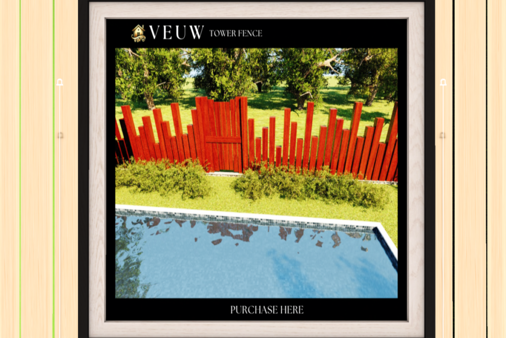Tower Fence Decoration, L$449