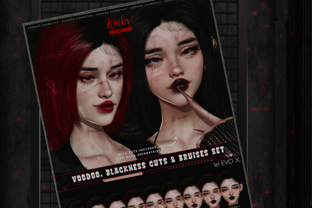 Blackness Cuts &amp; Bruises - Evo X, L$195