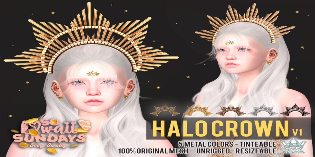 Halo Crown V1	&lt;a href=&quot;http://maps.secondlife.com/secondlife/Moonwall/30/112/32&quot;&gt;Teleport&lt;/a&gt;