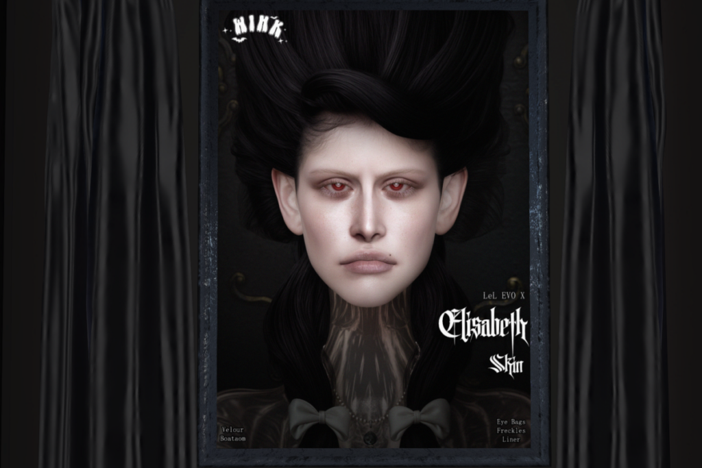 Elisabeth Skin - EvoX/Boataom/Velour, L$1250 each
