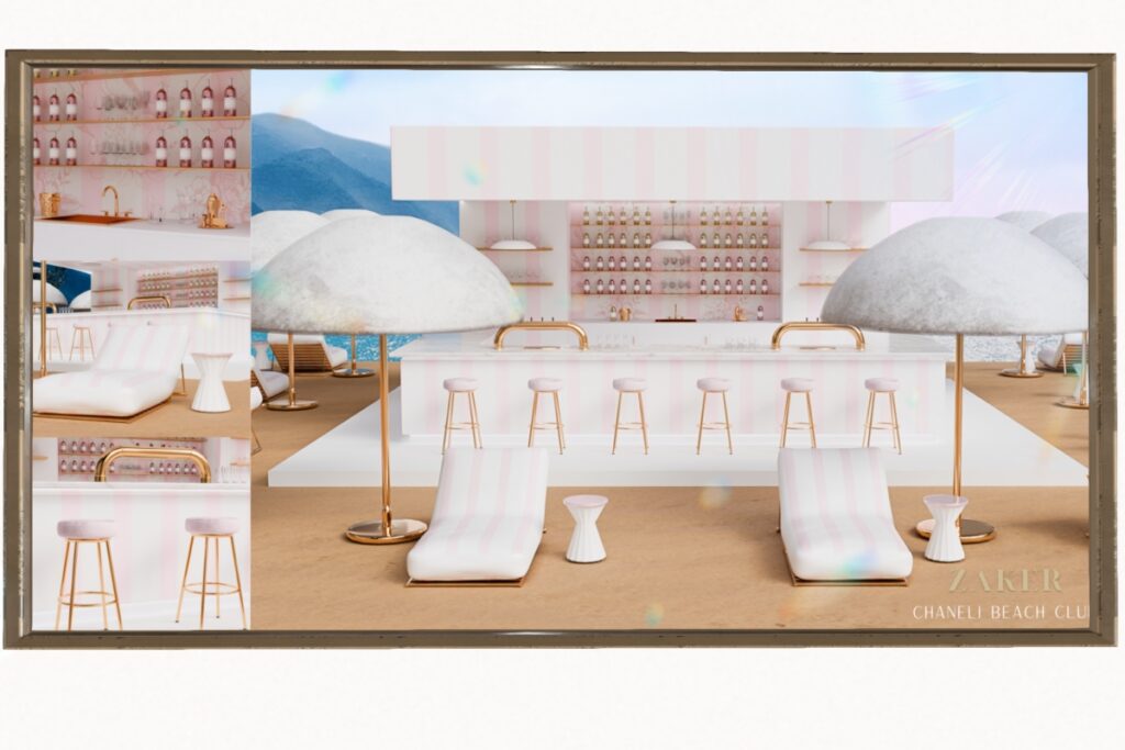 Chaneli Beach Club Decor Set, L$450-L$950 each/L$950 PG FP/L$1280 Adult FP