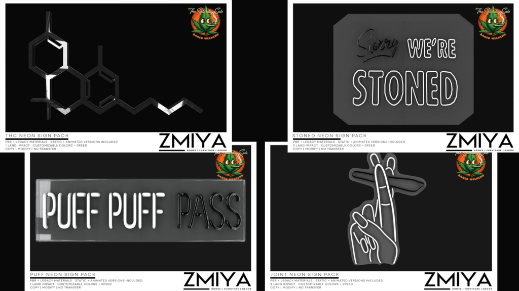 Neon Sign Decor Packs	&lt;a href=&quot;http://maps.secondlife.com/secondlife/The%20Moon%20Kingdom/247/128/21&quot;&gt;Teleport&lt;/a&gt;