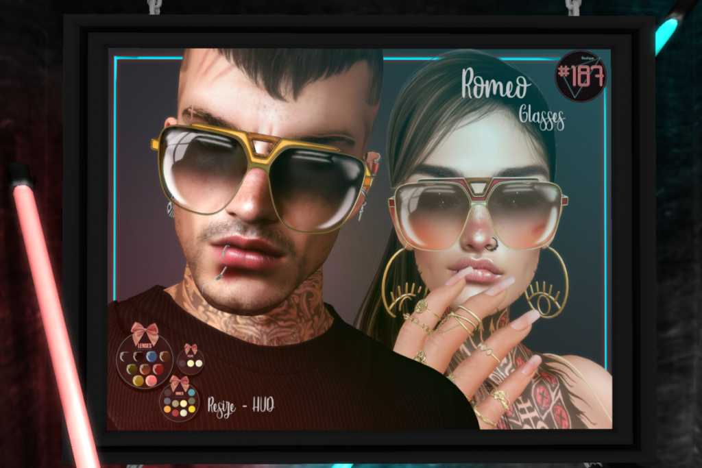 Romeo Glasses, L$259