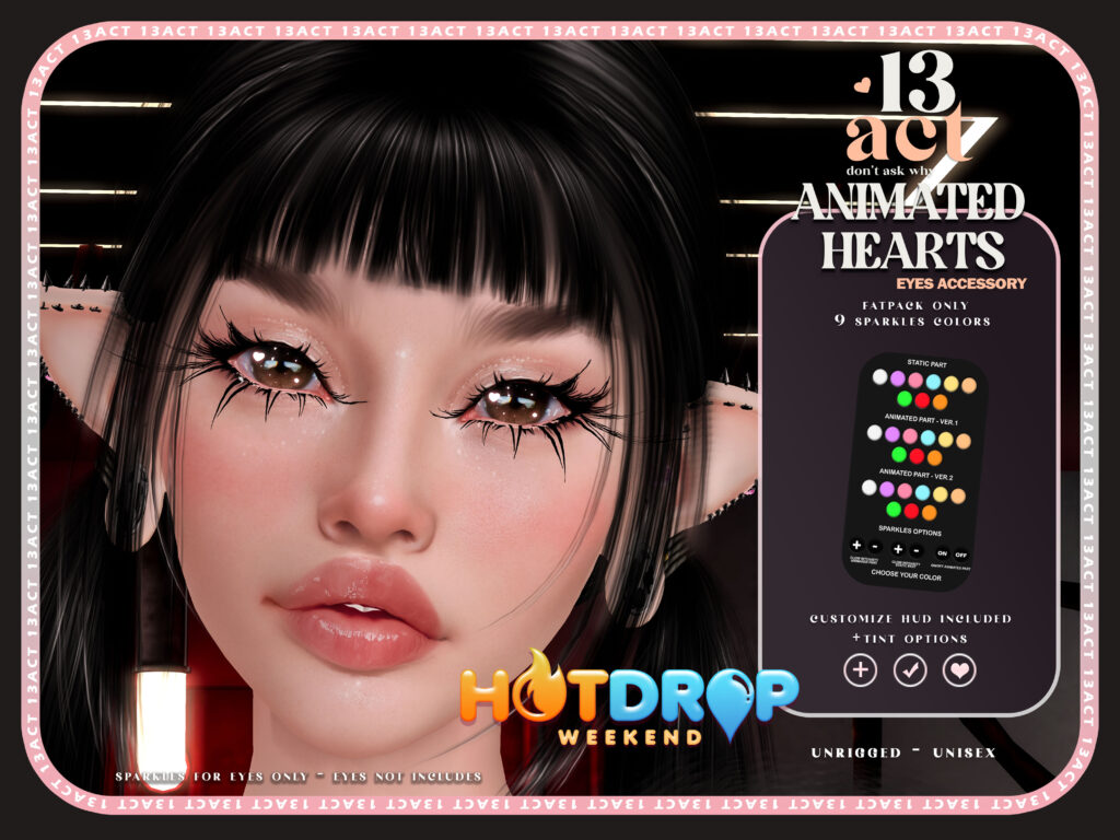 Animated hearts Eyes Accessory