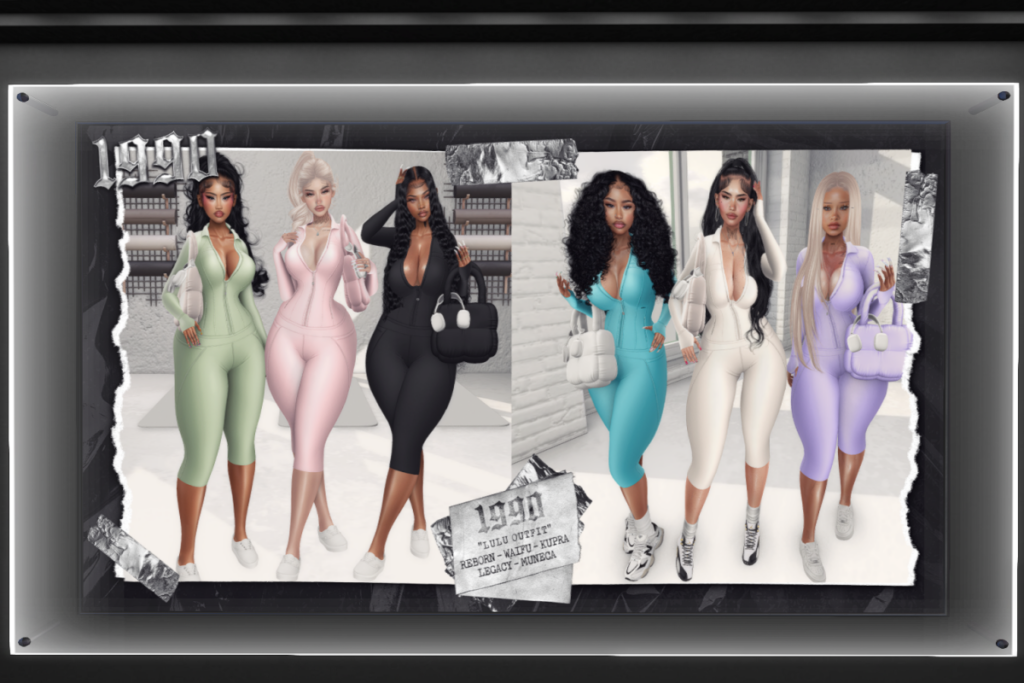 Lulu Jacket, Capri and Tote + Headphones - Inithium/Legacy/Reborn/Yentements/+mods, L$190-L$240 each/L$800-L$2200 each FP/L$2750 MP