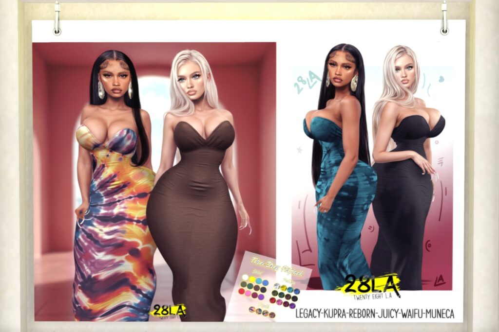Torei Dress - Inithium/Legacy/Muneca/Reborn/+mods, L$399 each/L$2999 FP