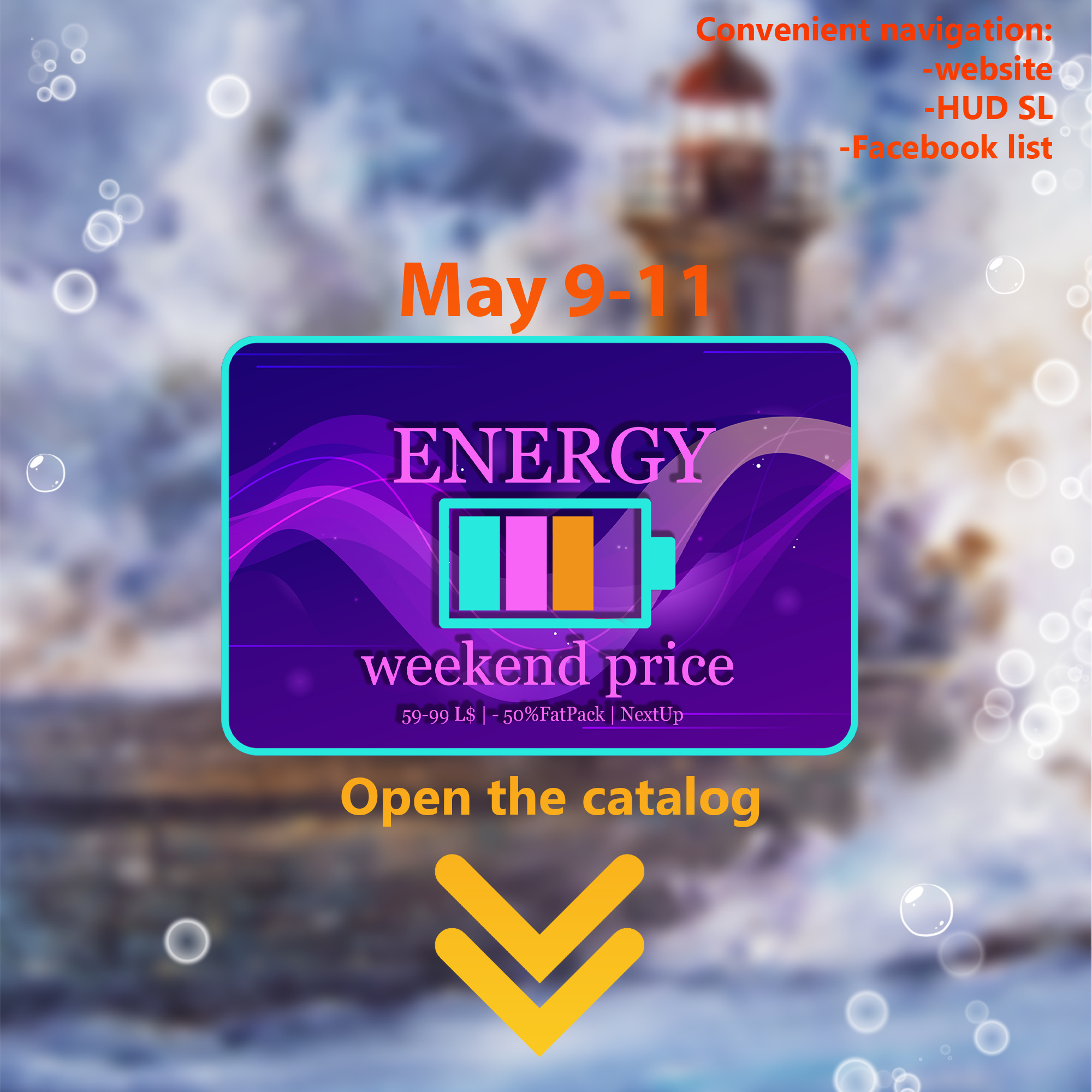 SHOP BUDGET-FRIENDLY TRENDS WITH ENERGY WEEKEND PRICE!