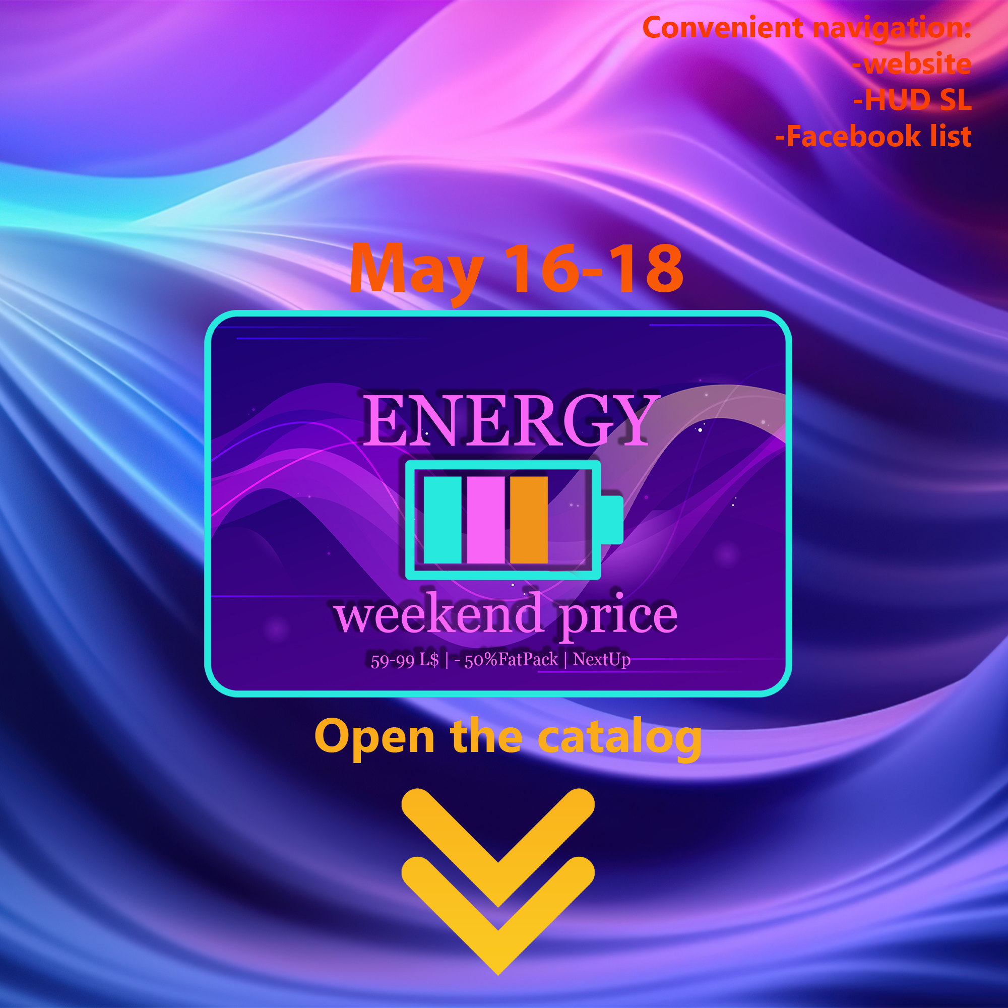UNLEASH YOUR STYLE: ENERGY WEEKEND PRICE SALES SPLENDOR!