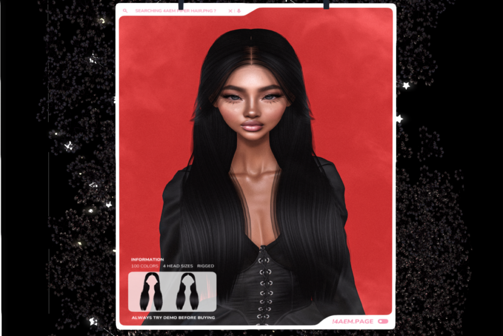 Piper Hair, L$199 each